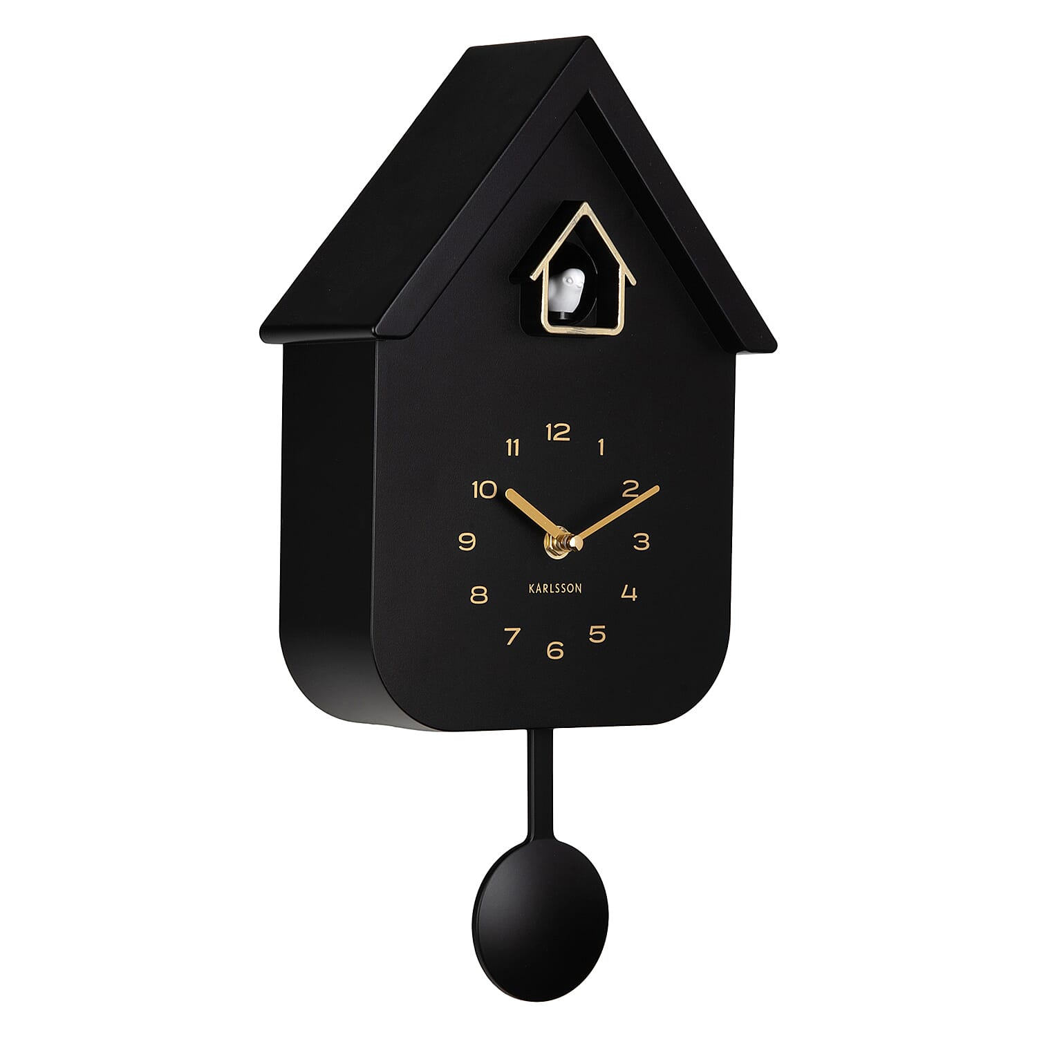 Cuckoo Wall Clock - Black