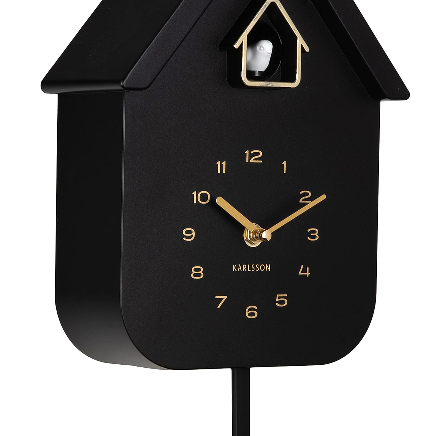 Cuckoo Wall Clock - Black
