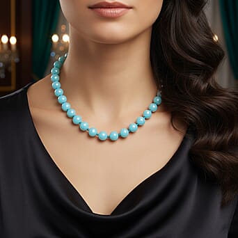 https://tjcuk.sirv.com/Products/83/3/8335716/Sleeping-Beauty-Color-Shell-Pearl-Beads-Necklace-Size-18-2-Ext-in-Silv_8335716_2.jpg?w=342&h=342