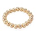 Sleeping Beauty Color Shell Pearl Bracelet (Size 7 Stretchable) 110.00 Ct.