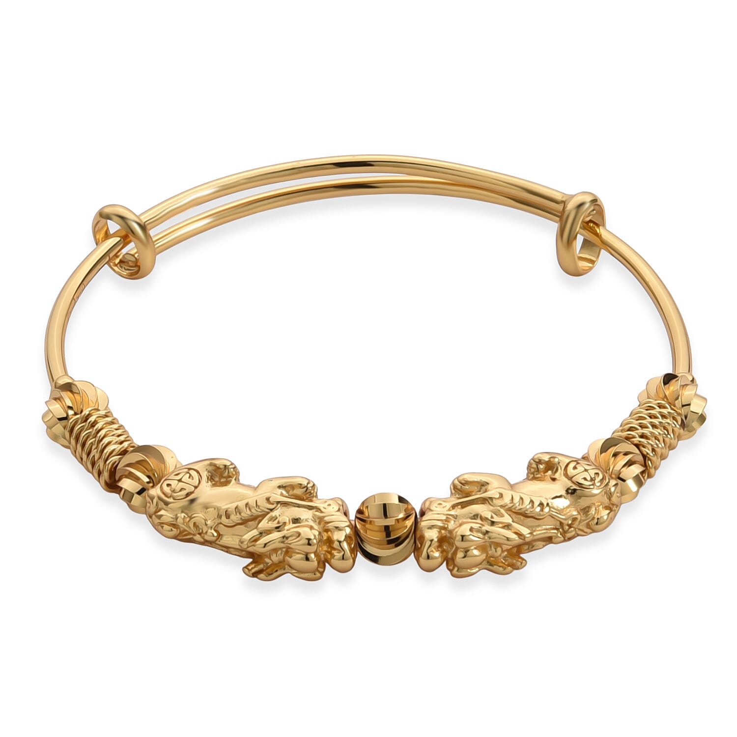 Cuff Bangle Pure Yellow Brass