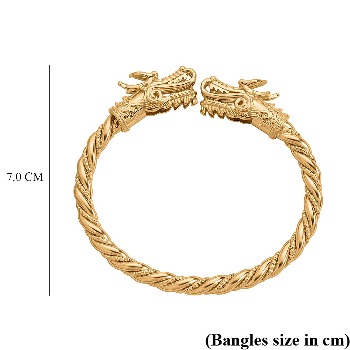 Cuff Bangle Pure Yellow Brass