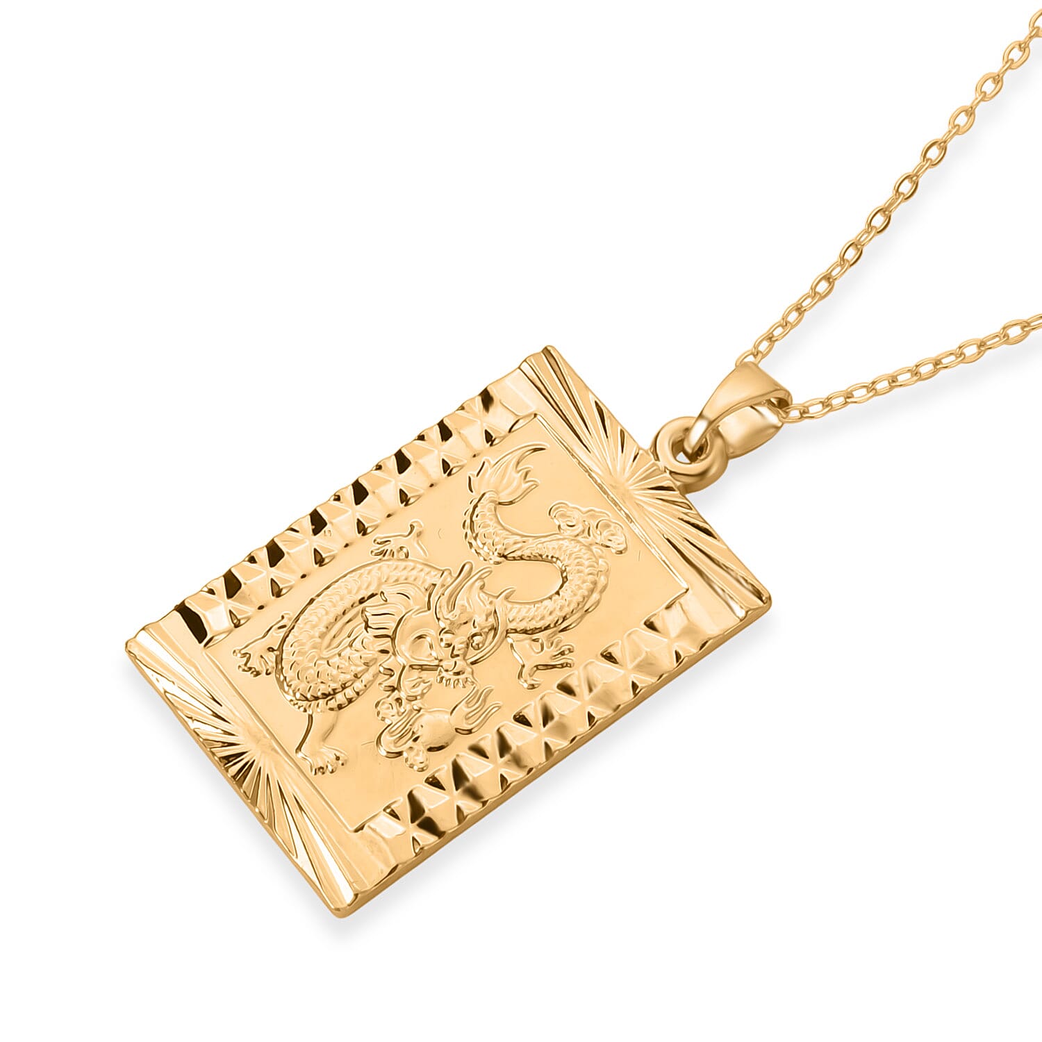 Fancy Necklace (Size - 20) Pure Yellow Brass