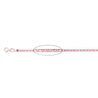 One Time Deal- 9K Yellow Gold Double Curb Necklace (Size 30) with Spring Ring Clasp