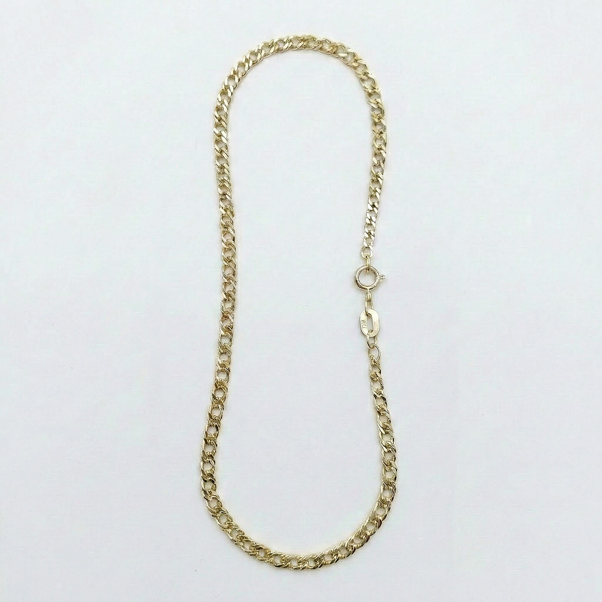 Italian Made- 9K Yellow Gold Bracelet (Size - 7.5)