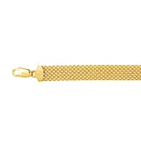 Close Out Deal - 9K Yellow Gold Bismark Bracelet (Size 7.5) with Lobster Clasp