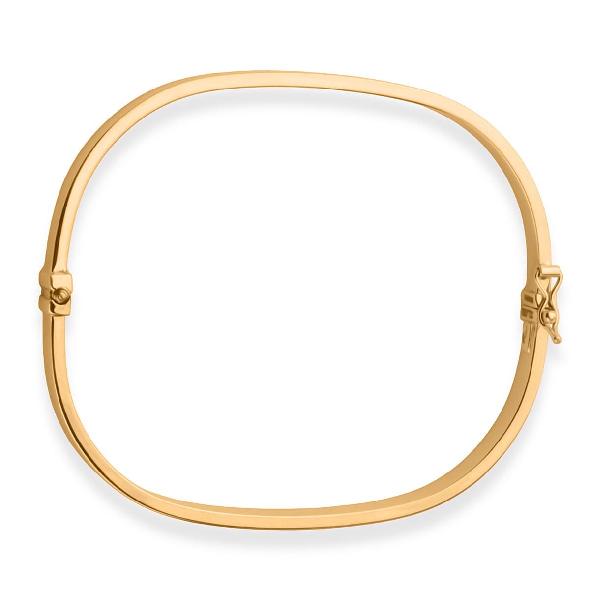 Designer Inspired - 9K Yellow Gold Bangle (Size 7.5), Gold Wt. 4.00 Gms