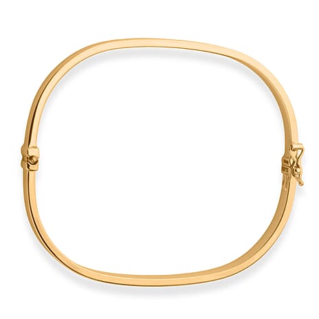 Designer Inspired - 9K Yellow Gold Bangle (Size 7.5), Gold Wt. 4.00 Gms