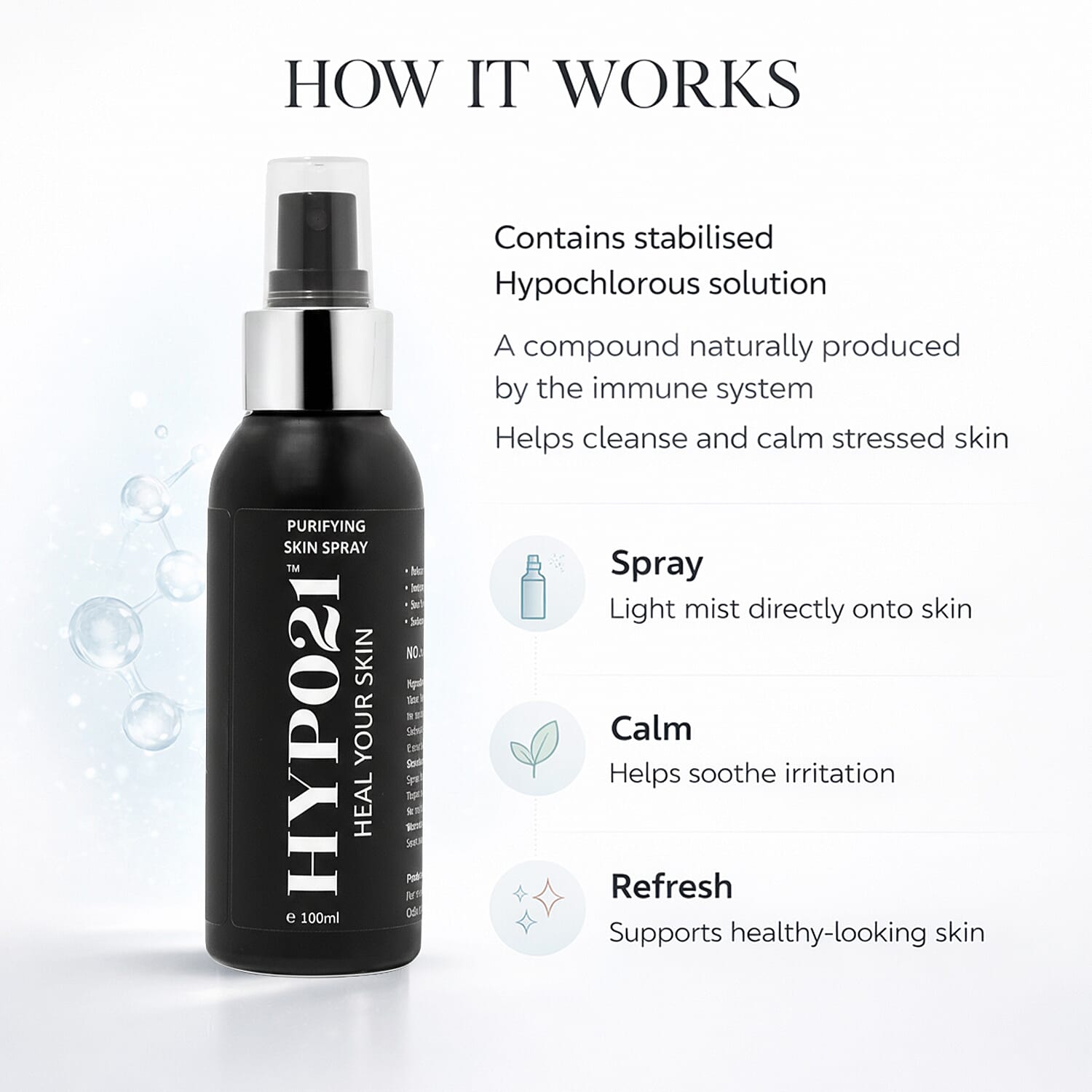 HYPO21 Purifying Skin Spray - 100ml