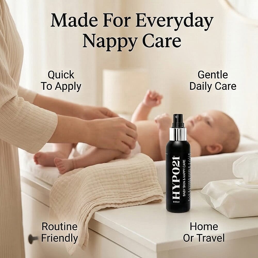 HYPO21 Baby Skin & Nappy Care Spray - 100ml