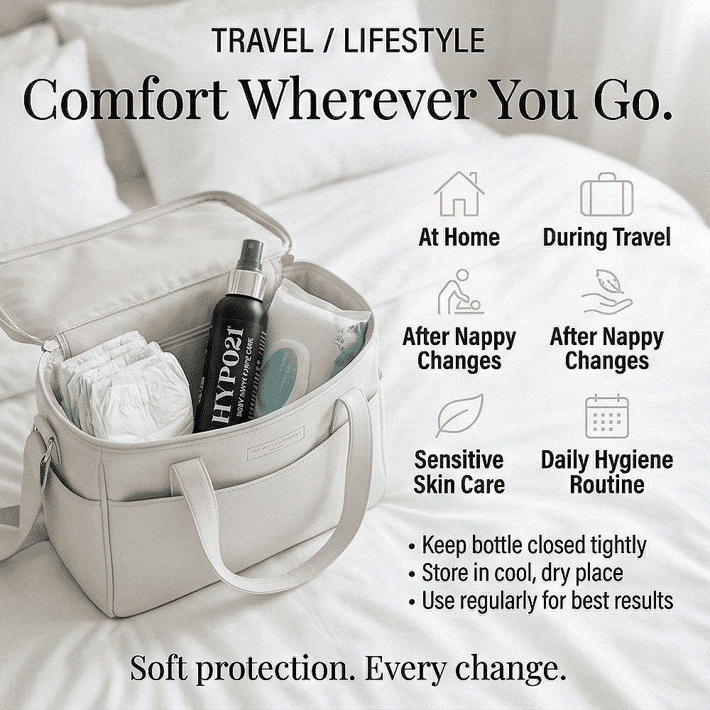 HYPO21 Baby Skin & Nappy Care Spray - 100ml