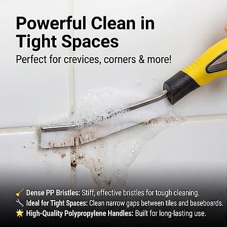 2 Piece Crevice Cleaning Brush