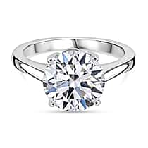 DOORBUSTER DEAL- Luxuriant 950 Platinum IGI Certified Lab Grown Diamond (VS/EF) Solitaire Ring 3.05 Ct, Platinum Wt. 4.50 Gms.