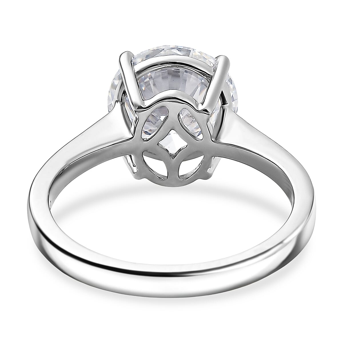 BLACK FRIDAY DOORBUSTER - Luxuriant 950 Platinum IGI Certified Lab Grown Diamond (VS-EF) Solitaire Ring 3.05 Ct, Platinum Wt. 4.50 Gms.