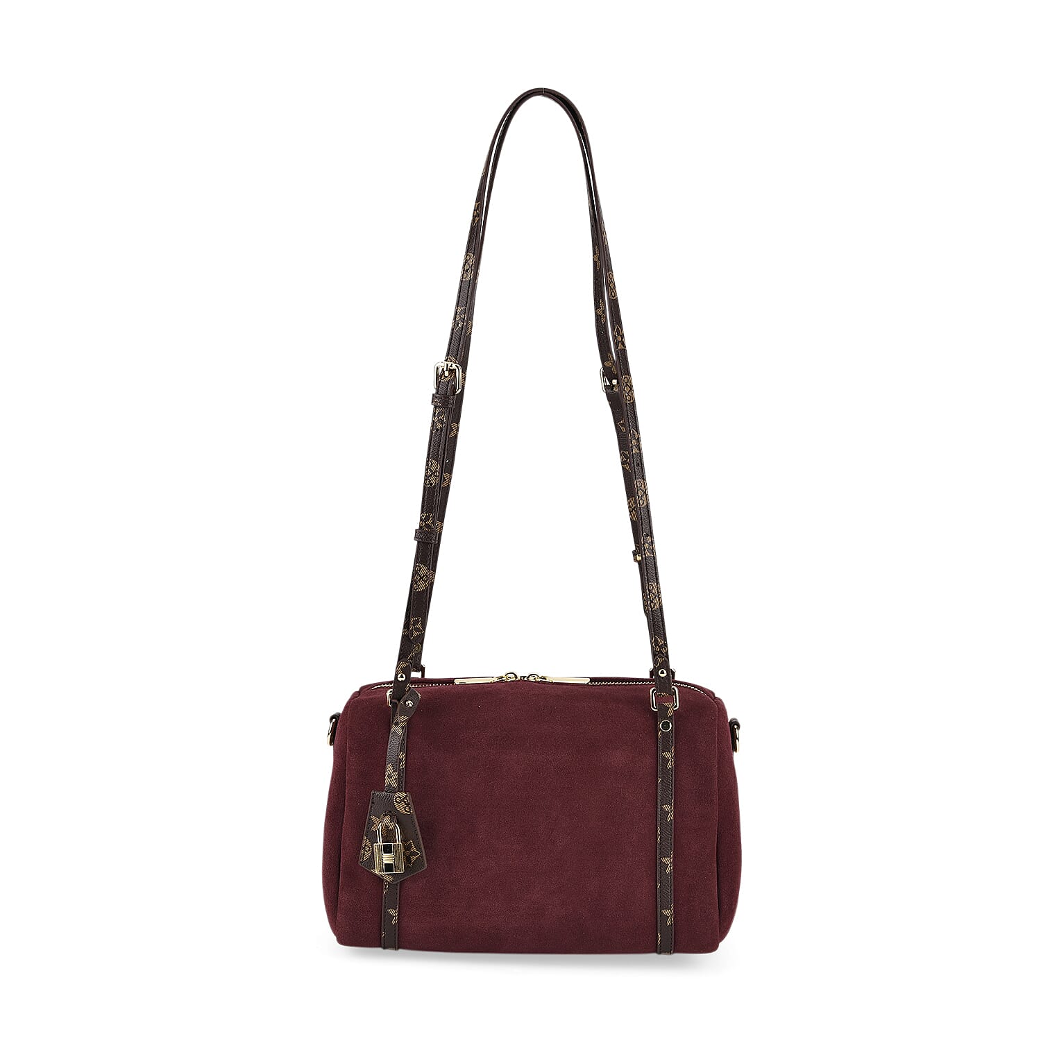 Crossbody Bag (Size - One Size) - Burgundy