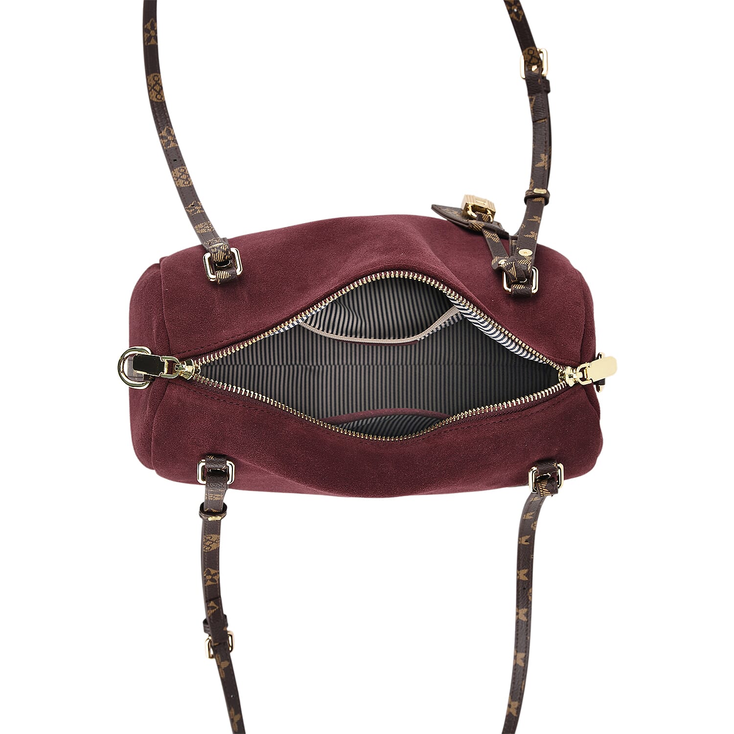Crossbody Bag (Size - One Size) - Burgundy