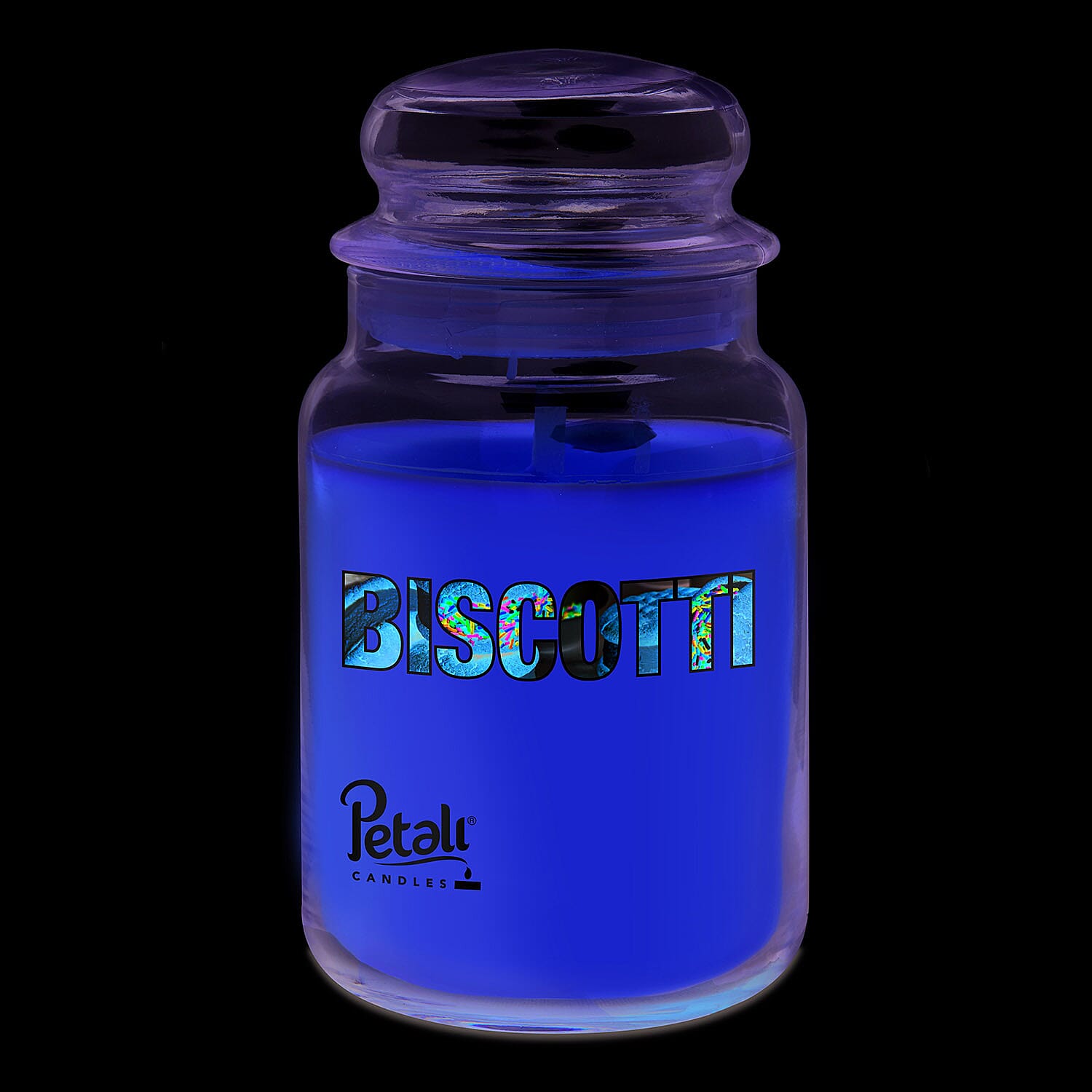 Petali Biscotti Large Jar Candles  (Approx 100 Hour Burn Time) - Biscotti