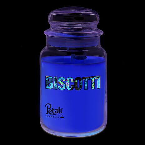 Petali Biscotti Large Jar Candles  (Approx 100 Hour Burn Time) - Biscotti