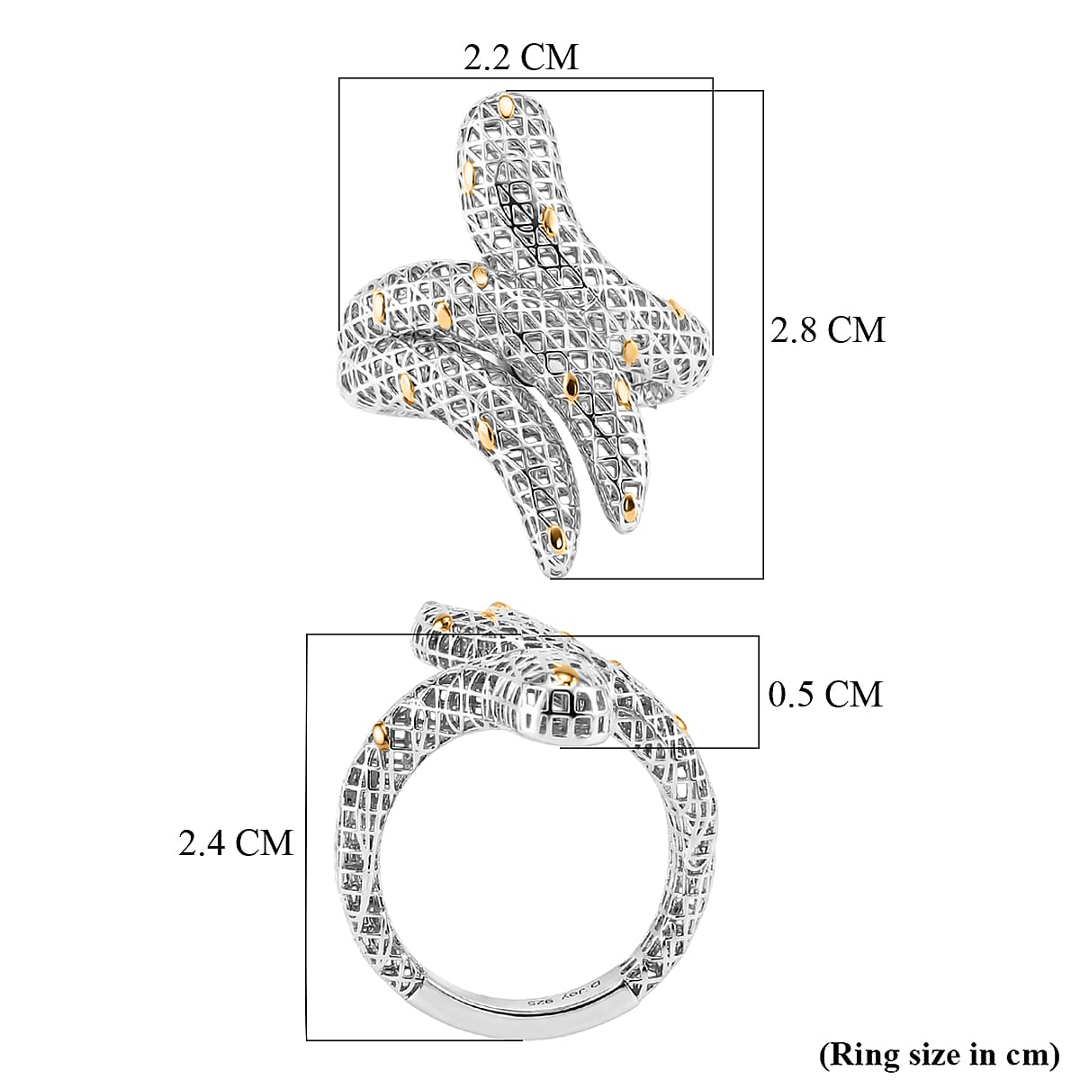 D'Joy Sterling Silver Ring