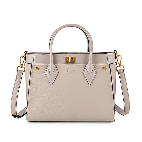 La Marey Signature Crossbody Bag (Size - One Size) - Off White & Black