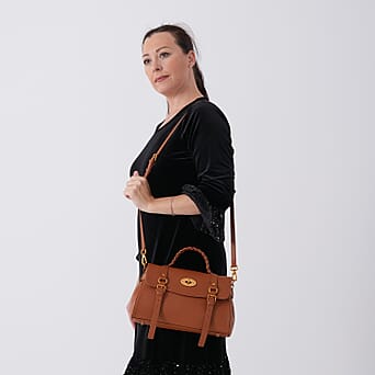 https://tjcuk.sirv.com/Products/83/4/8345552/La-Marey-Signature-Crossbody-Bag-Size-One-Size-Tan-Black_8345552_2.jpg?w=342&h=342