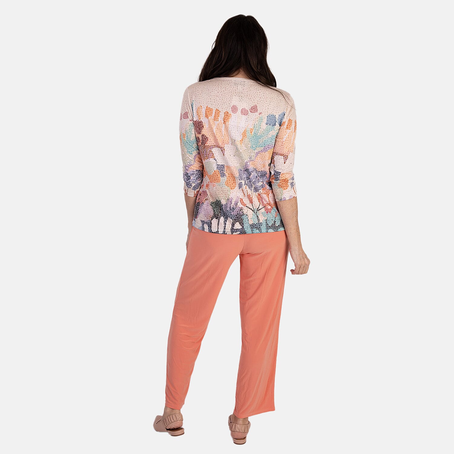 Anamor Printed Long Sleeve Top 