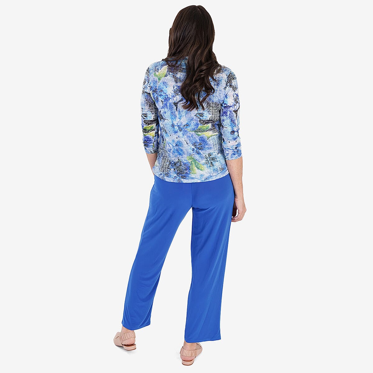 Anamor Ity Ankle Grazer Trouser With Drawstring Waist 
