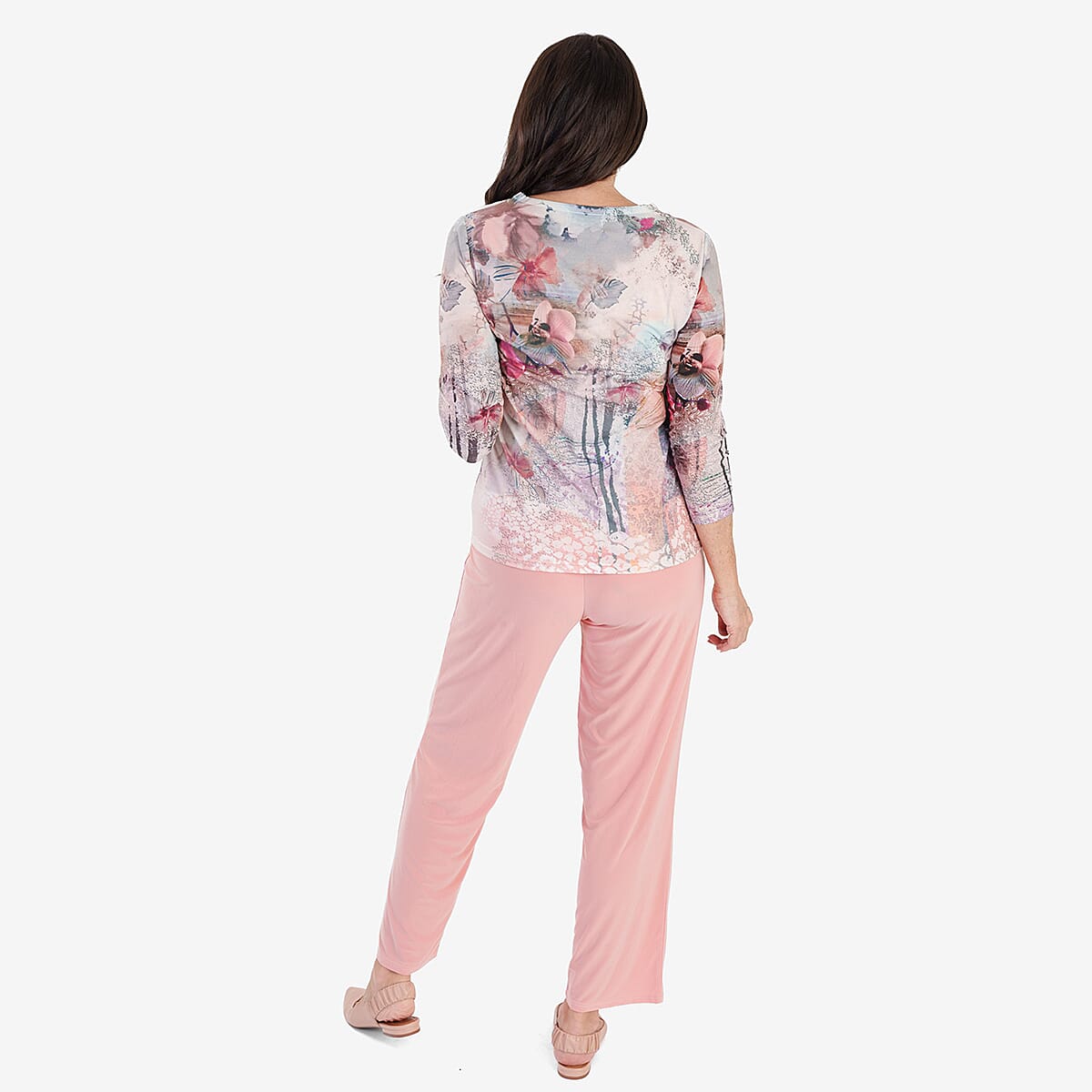Anamor Ity Ankle Grazer Trouser With Drawstring Waist 