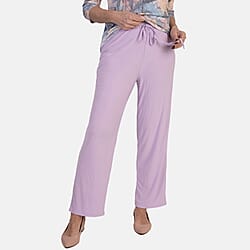 Anamor Ity Ankle Grazer Trouser With Drawstring Waist 