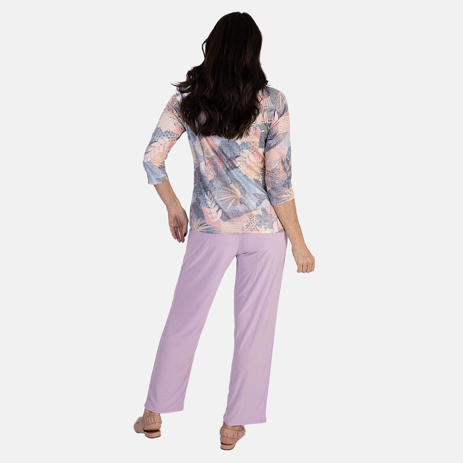 Anamor Ity Ankle Grazer Trouser With Drawstring Waist 