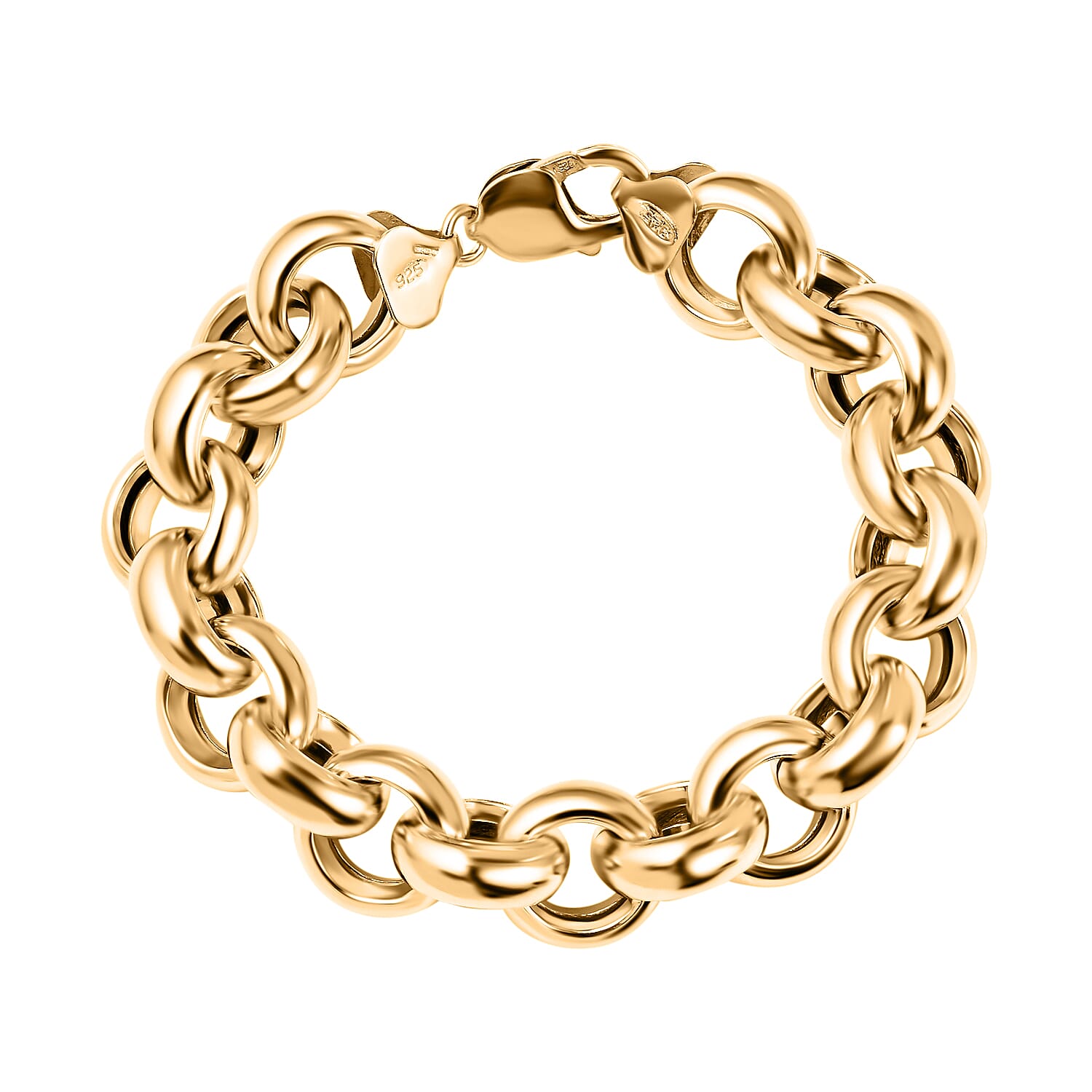 Sterling Silver Bracelet (Size - 8), Silver Wt.30 Gms