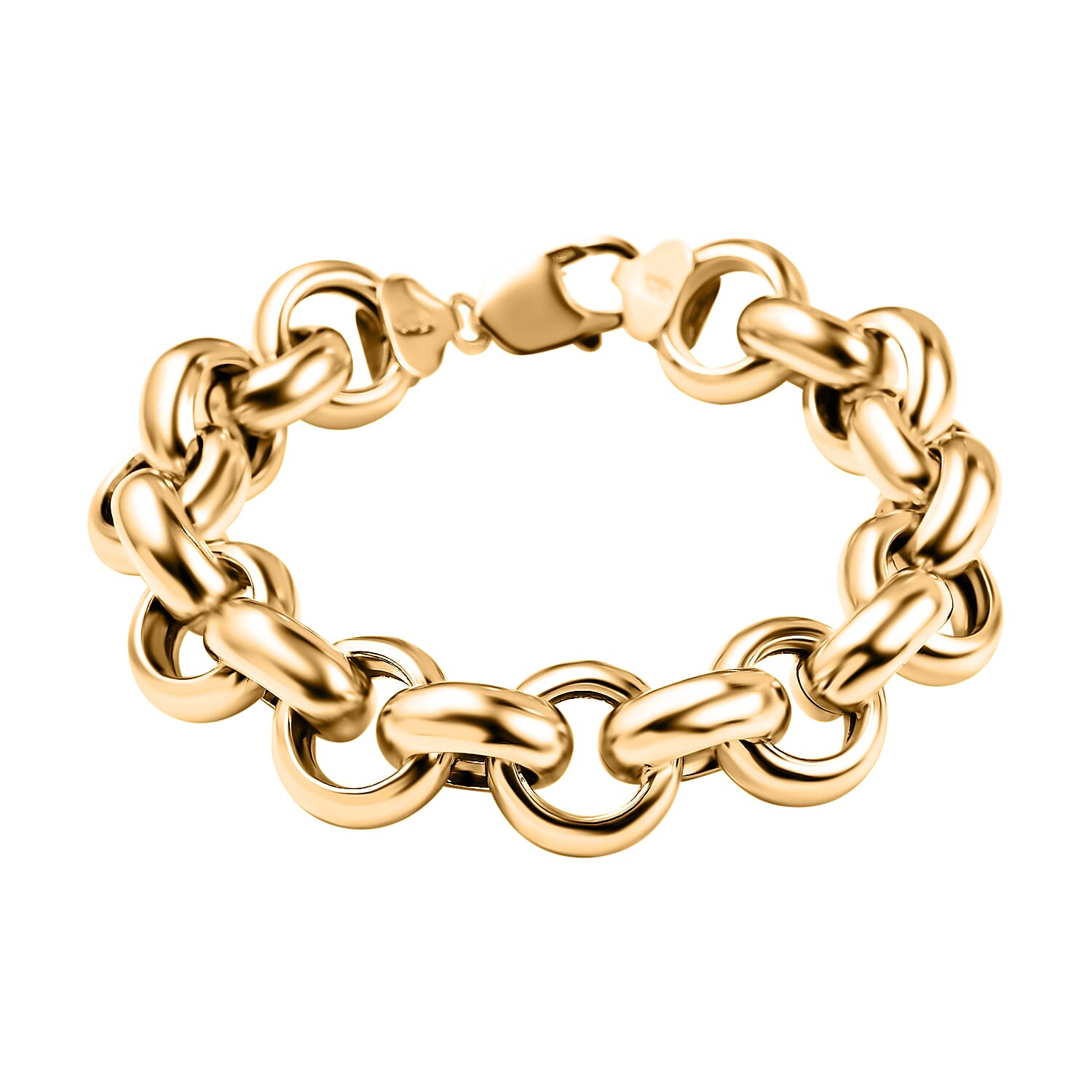 Sterling Silver Bracelet (Size - 8), Silver Wt.30 Gms