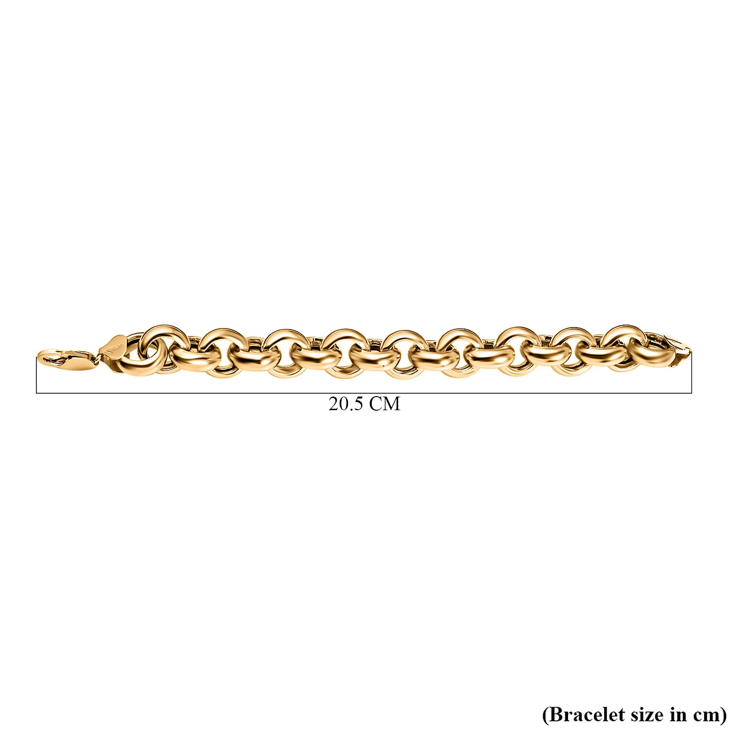 Sterling Silver Bracelet (Size - 8), Silver Wt.30 Gms