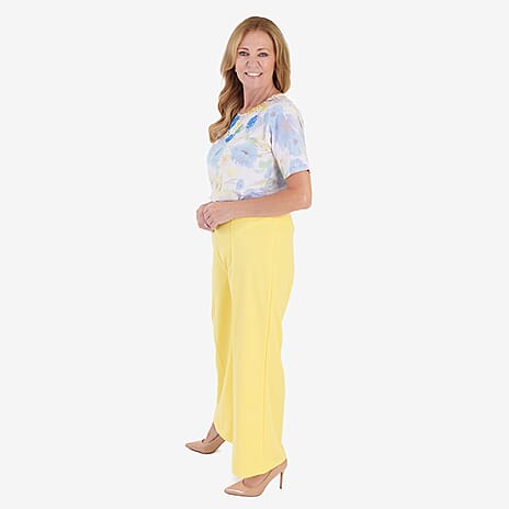 Anamor  Jean and Pant-Trouser (Size - 12) - Lemon
