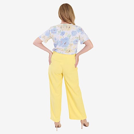 Anamor  Jean and Pant-Trouser (Size - 12) - Lemon