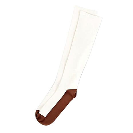 4-Pair Magic Copper Socks (Size L-XL) - White