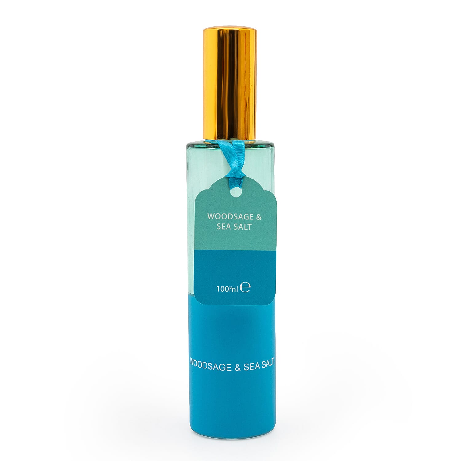 6% Woodsage & Sea Salt Fragrance Room Spray (100 ml) - Two-Tone Teal