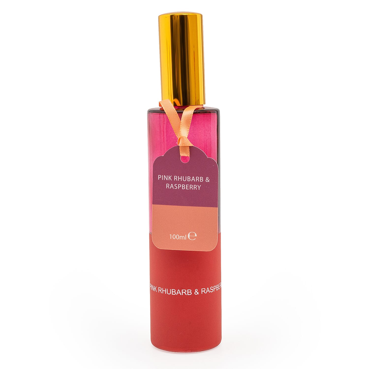 6% Rhubarb & Raspberry Fragrance Room Spray (100 ml) - Two-Tone Pink
