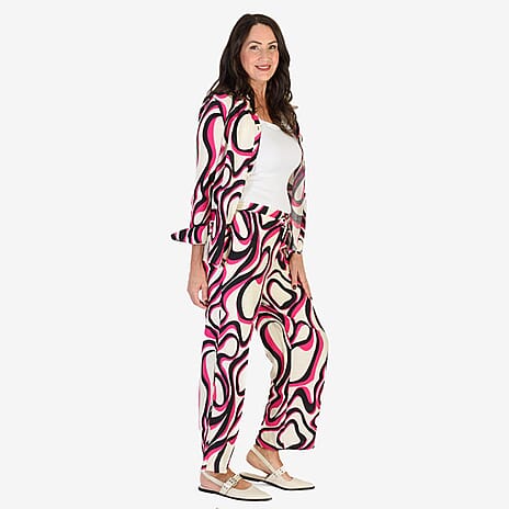 Anamor Printed Shirt (Size L-XL) - Pink