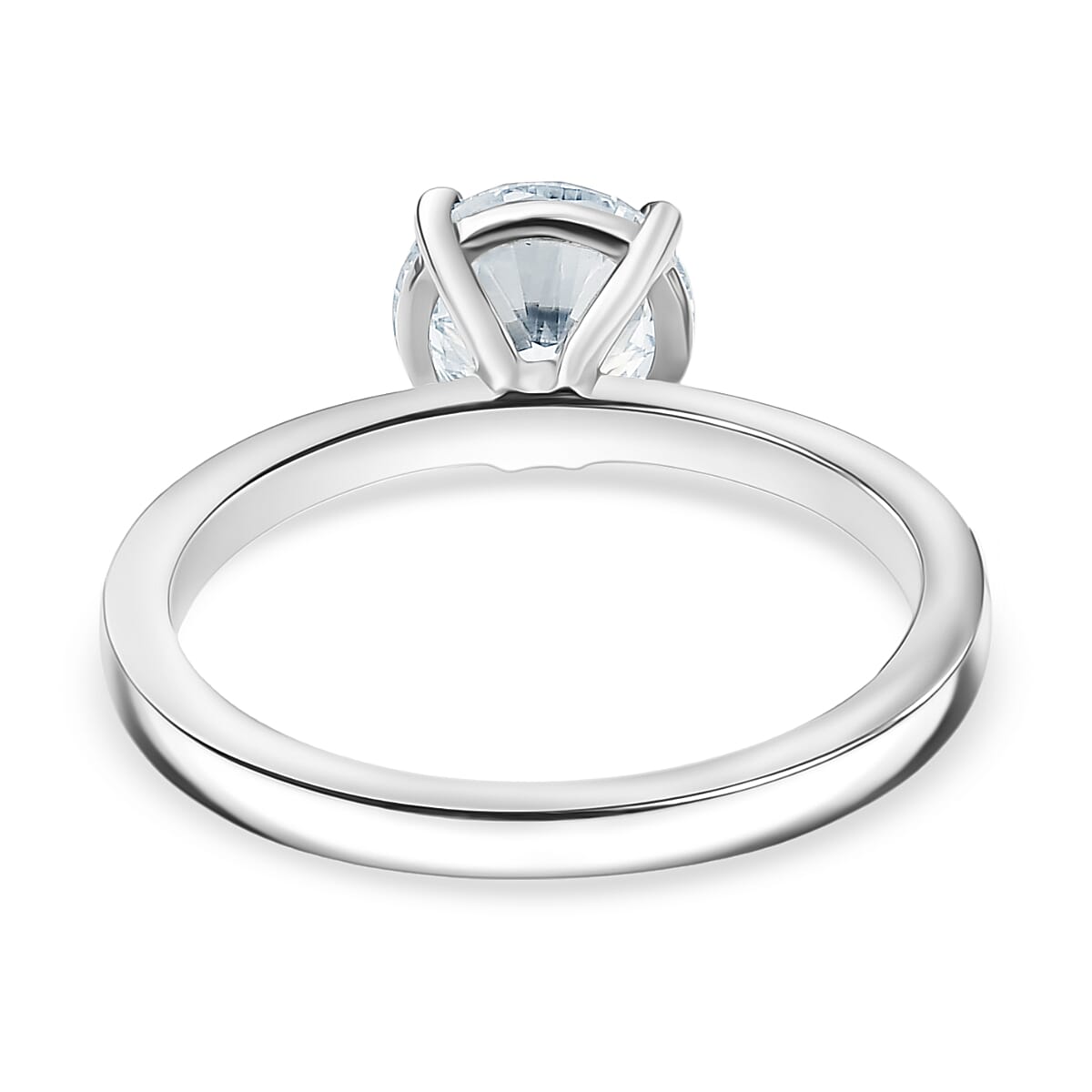 Luxuriant SI-G-H Lab Grown Diamond Solitaire Ring in 18K Vermeil Yellow Gold Plated Sterling Silver 1.52 Ct