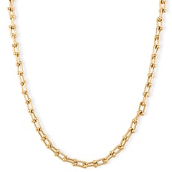 DESIGNER INSPIRED - INDUSTRIAL Necklace In silver tone (Size - 22 - 2 Inch Ext)