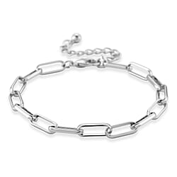 Paperclip Chain Bracelet (Size - 8-2 inch Ext.)