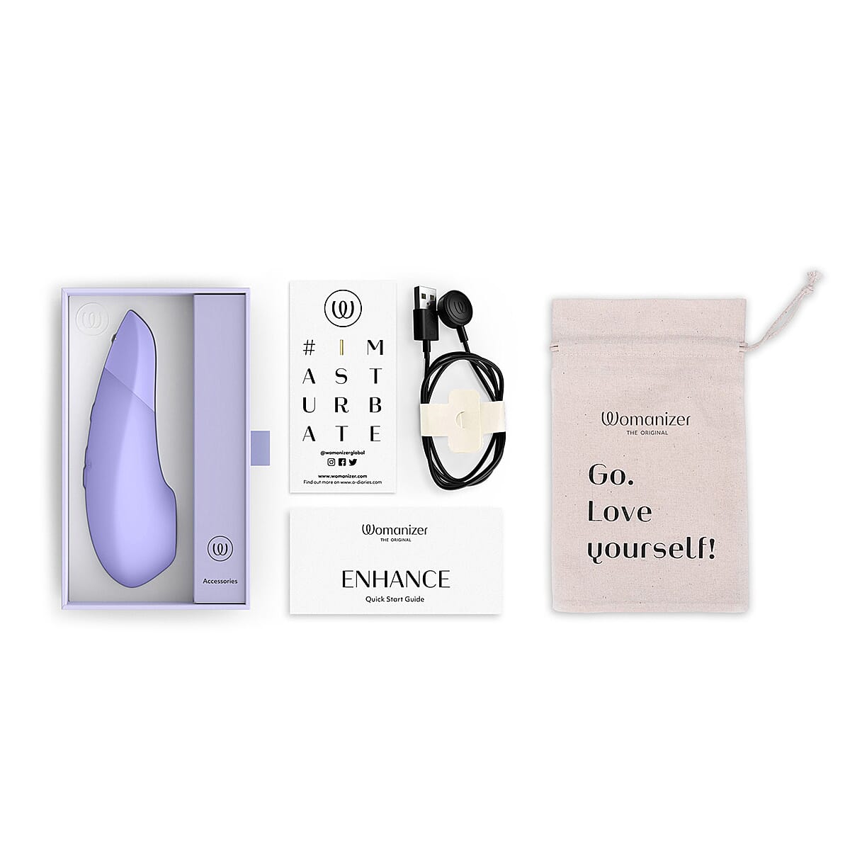 Lovehoney Womanizer Enhance - Lilac