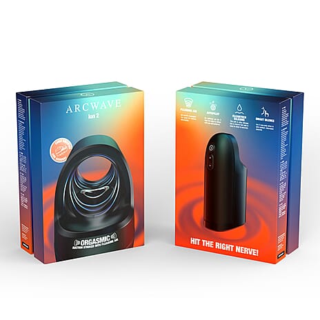 Arcwave Ion 2 Pleasure Air Rechargeable Male Masturbator - Black