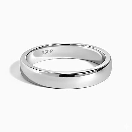950 Platinum Band Ring