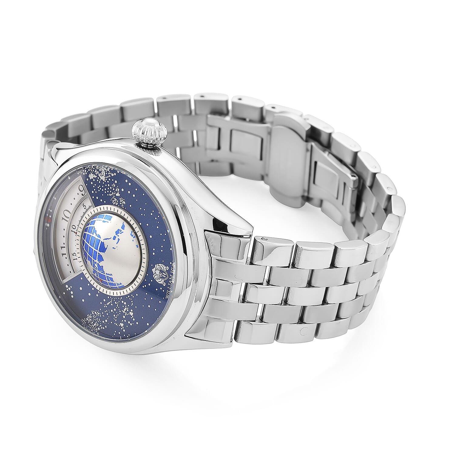 William Hunt Watch Pure White Stainless Steel