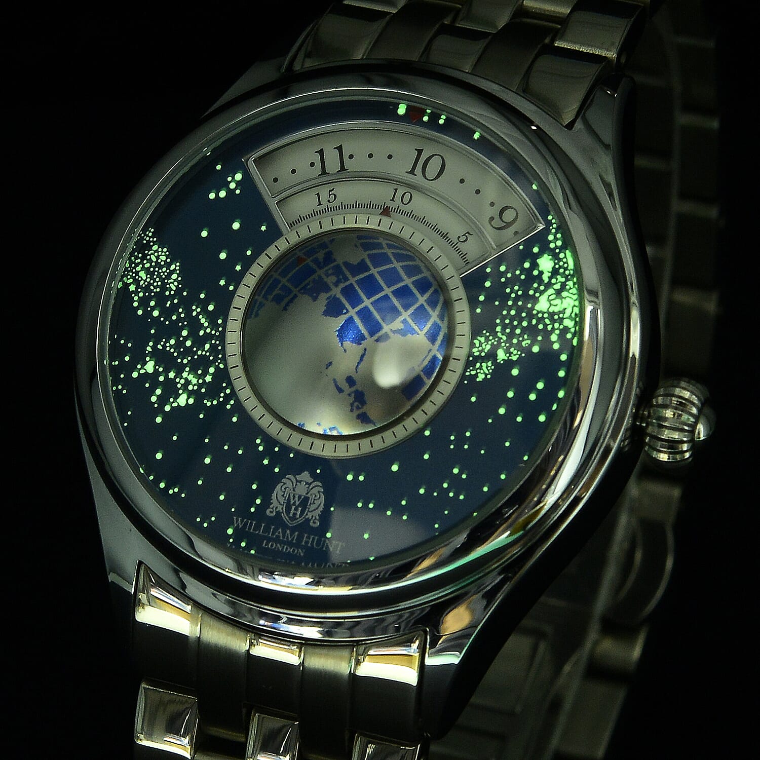 William Hunt Watch Pure White Stainless Steel