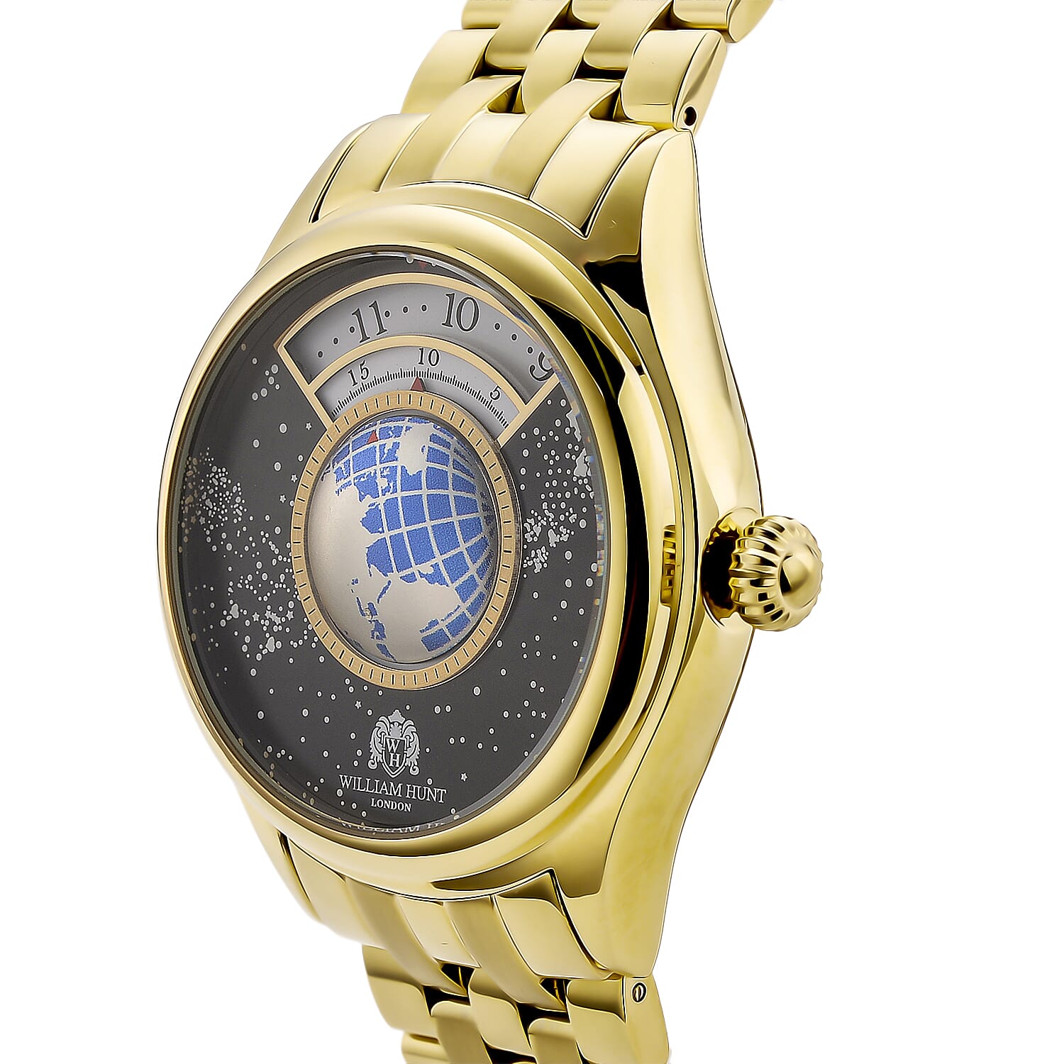 William Hunt Watch Pure White Stainless Steel