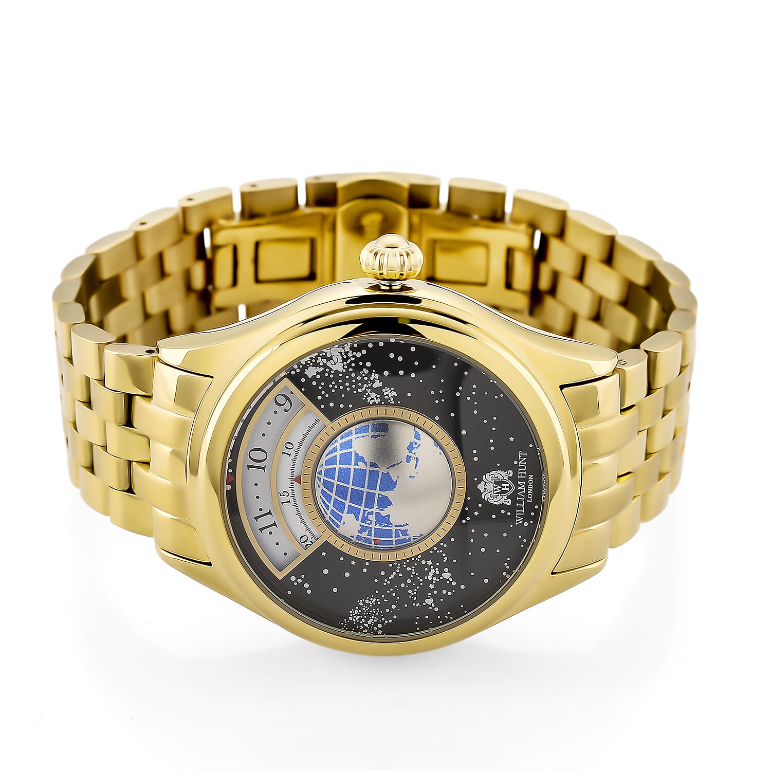 William Hunt Watch Pure White Stainless Steel