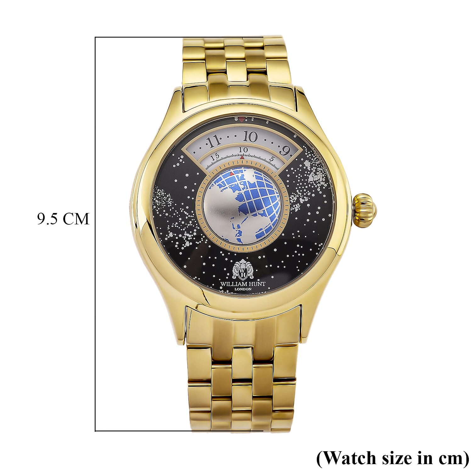 William Hunt Watch Pure White Stainless Steel